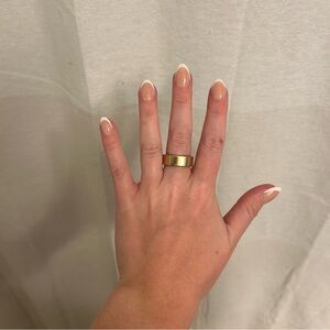 Oura Ring, Gen 3, size 8, heritage, gold